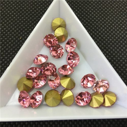 HFS Chatons LIGHT ROSE foiled