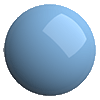 Preciosa Nacre Button Pearl AQUA BLUE